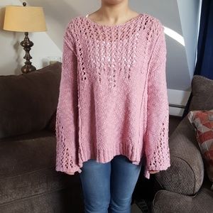 Pink sweater